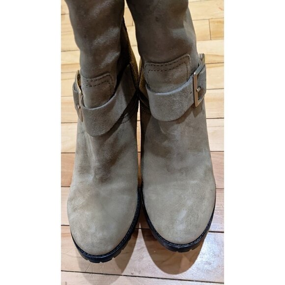 JIMMY Choo | Dart Suede Biker Buckle Bootie - Picture 3 of 8